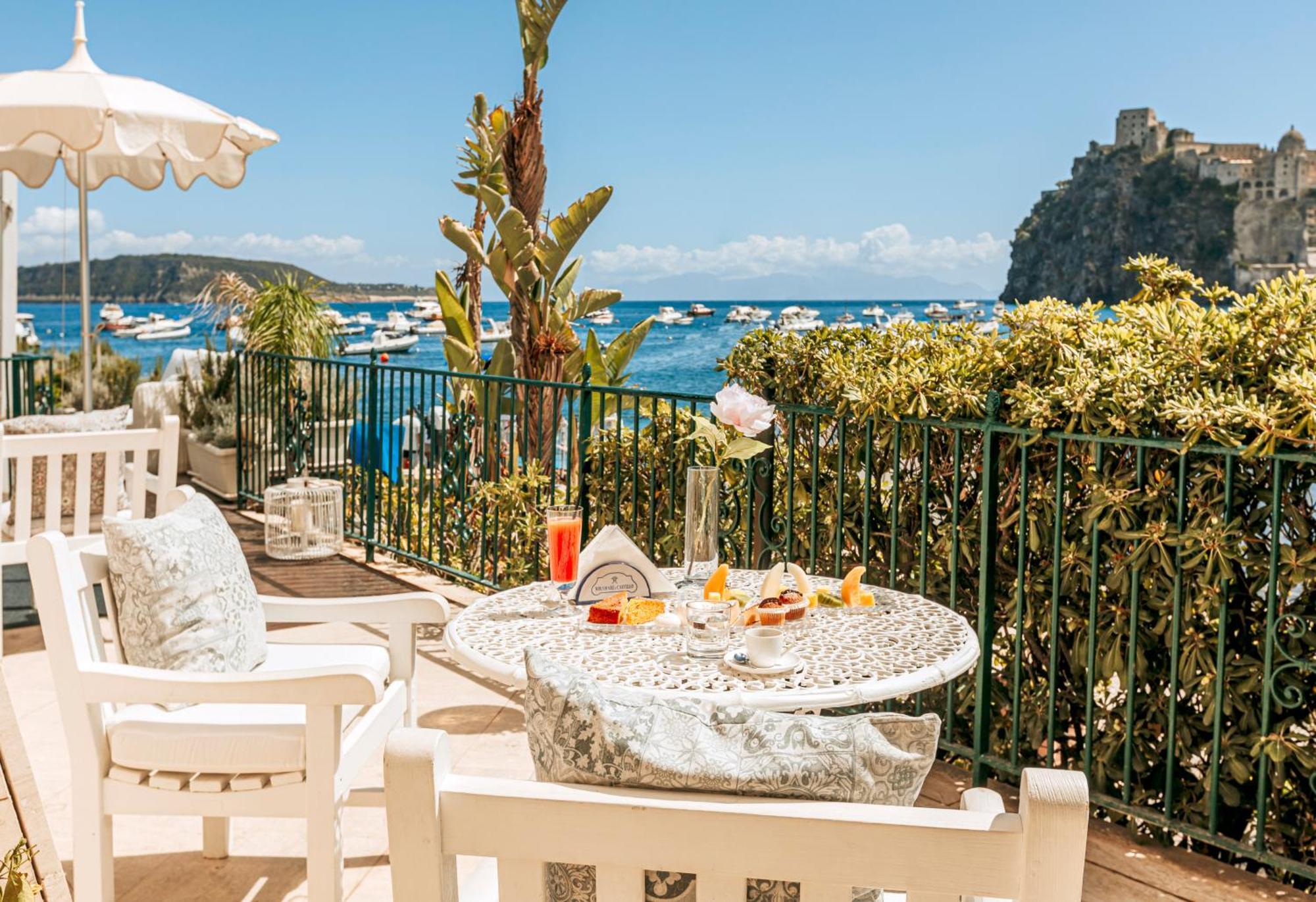 Miramare E Castello Hotel อีสเกีย ภายนอก รูปภาพ